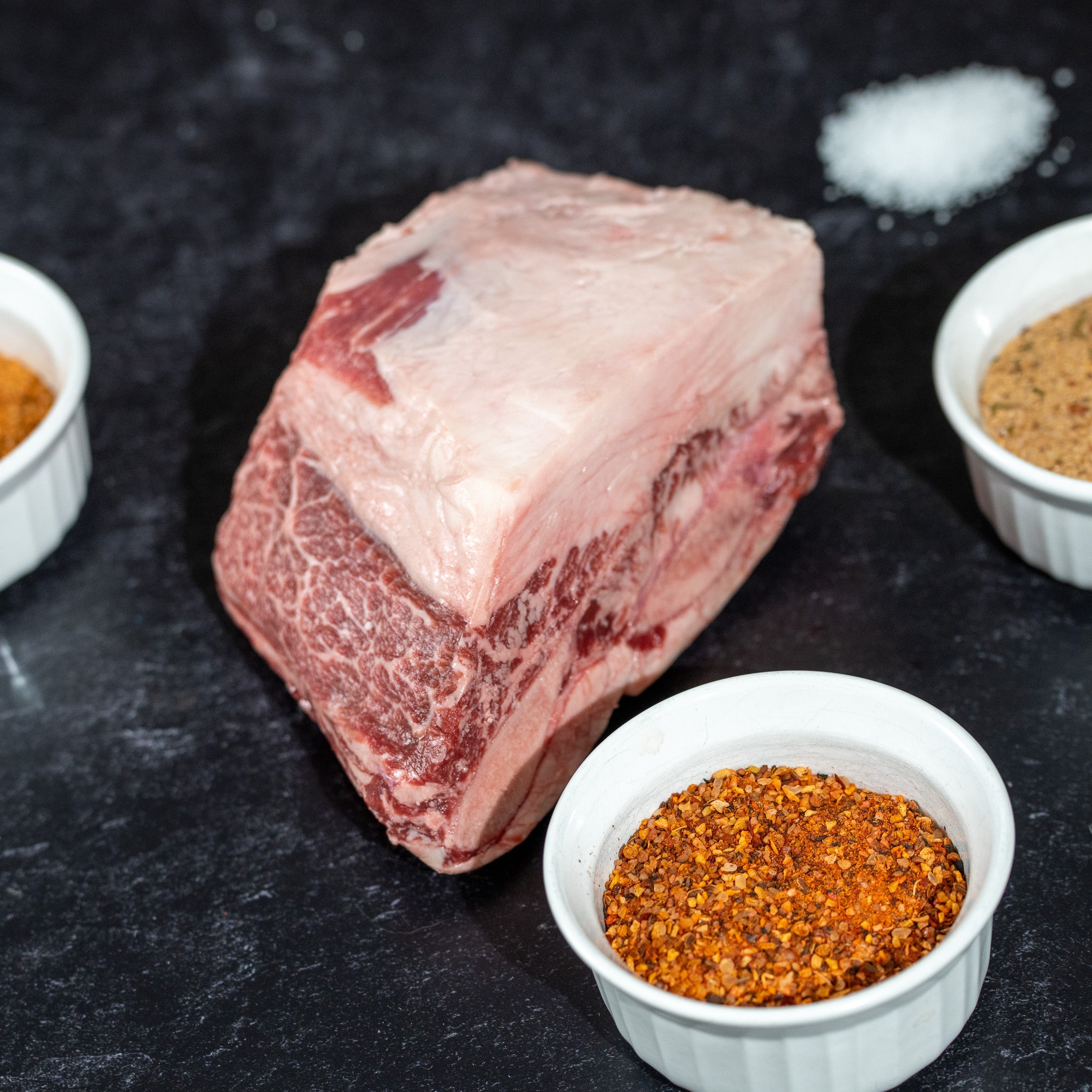 4 Bone Short Rib Rack Short Rib 4 Bone - American Wagyu – Rugby Scott Ranch Provisions